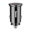 Baseus Circular autolaadija PD QC4.0+ 5A 30W (must)