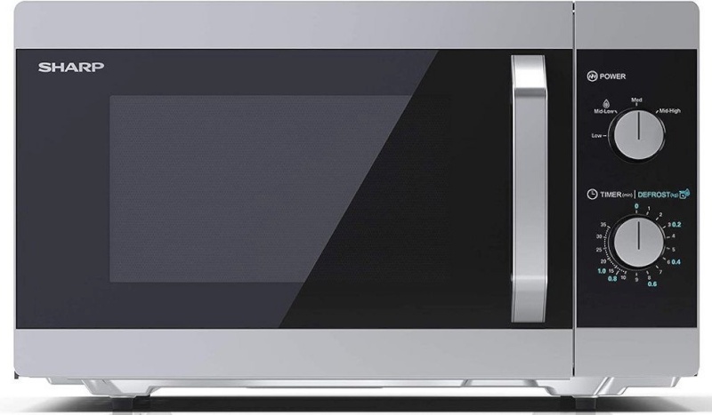 Sharp mikrolaineahi YC-MS31E-S, 23 L capacity, 900 W, hõbedane