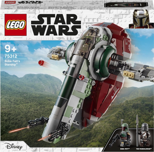 Lego klotsid Star Wars Boba Fett's Starship (75312)