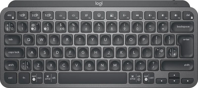 Logitech klaviatuur Mx Keys Mini Keyboard, must