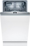 Bosch nõudepesumasin Serie 4 SRV4HKX53E Built-in, Width 44.8 cm, Number of place settings 9, Number of programs 6, Energy efficiency class E, Display, AquaStop function