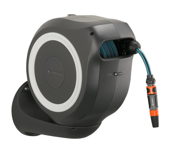 Gardena voolik RollUp M Wall-Mounted Hose Box, 20m, hall