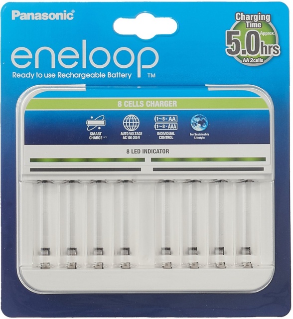 Panasonic akulaadija eneloop BQ-CC63E