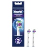 Braun lisaharjad EB18 RB-2 Oral-B 3D Replacement Head with CleanMaximiser Technology, 2tk, valge