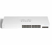 Cisco switch CBS220-24T-4G Managed L2 Gigabit Ethernet (10/100/1000) Power over Ethernet (PoE) 1U valge
