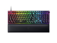 Razer klaviatuur Huntsman V2 Optical Gaming Keyboard RGB LED light, Russian layout, Wired, must, Linear punane Switch, Numeric keypad