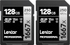 Lexar mälukaart SDXC 128GB Pro 1667X SDXC UHS-II U3 (V60) 2-pakk