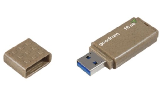 Goodram mälupulk UME3 16GB Eco Friendly, pruun