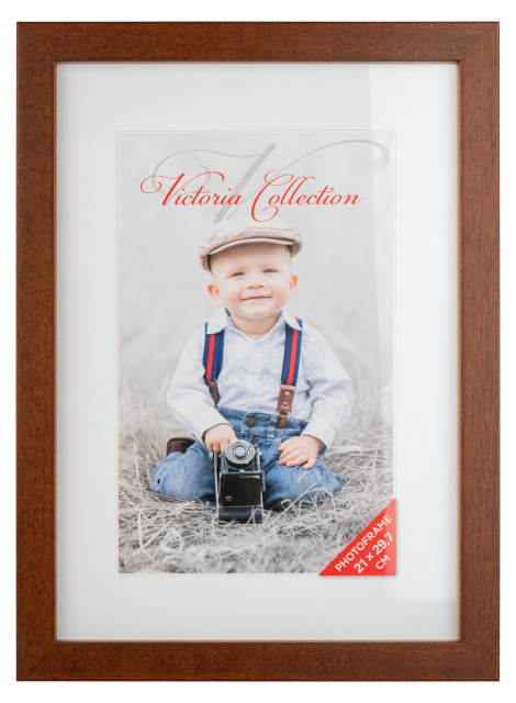 Victoria Collection pildiraam Cubo 21x29.7, pruun