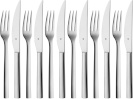 WMF söögiriistade komplekt Nuova Steak Knife & Fork Set, 12-osaline