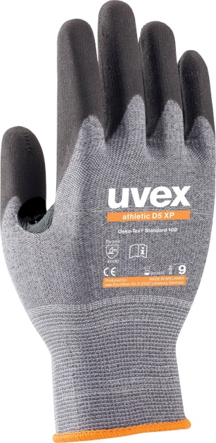 Uvex töökindad athletic D5 XP cut protection glove, suurus 9