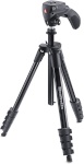 Manfrotto statiiv Compact Action (MKCOMPACTACN-BK) must