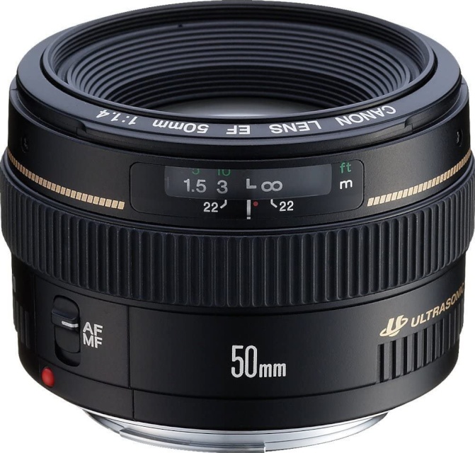 Canon objektiiv EF 50mm F1.4 USM