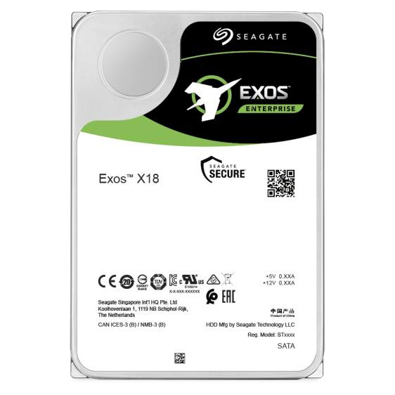 Seagate 8.9cm (3.5") 16TB SAS3 Exos X16 512e 7200 256MB