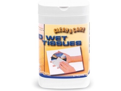 Media-Tech puhastuslapid CD Wet Tissues 100tk.