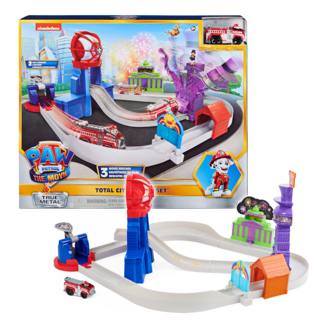 Paw Patrol autorada The Movie Total City Rescue Set, 6061056