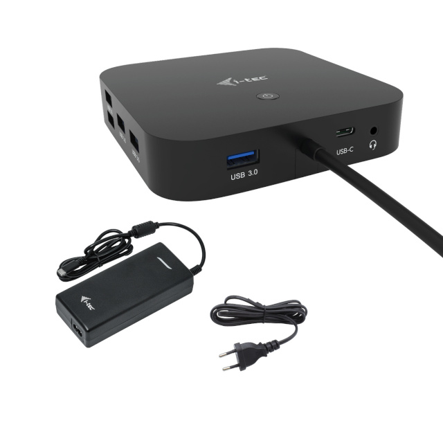 i-tec dokkimisalus USB-C HDMI DP Docking Station with Power Delivery 100 W + Universal Charger 112 W