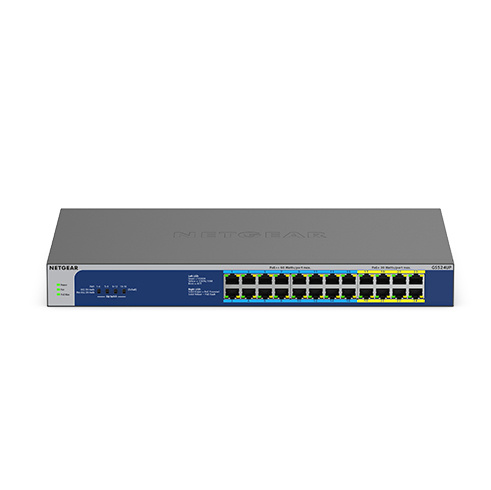 Netgear switch GS524UP Unmanaged Gigabit Ethernet (10/100/1000) Power over Ethernet (PoE) hall