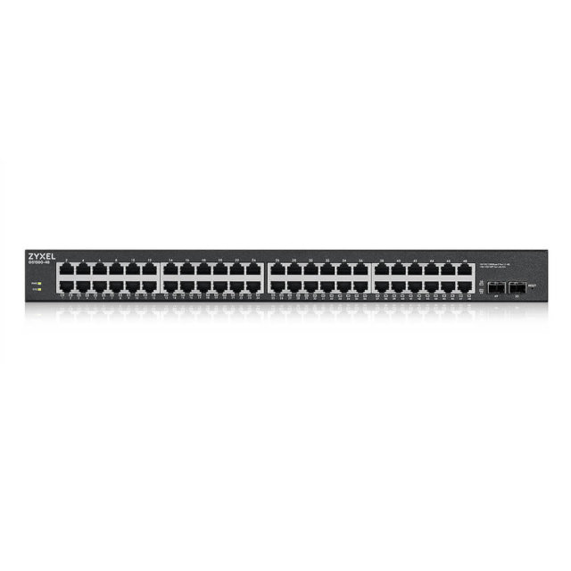 Zyxel switch GS1900-48HPv2 Managed L2 Gigabit Ethernet (10/100/1000) Power over Ethernet (PoE) must