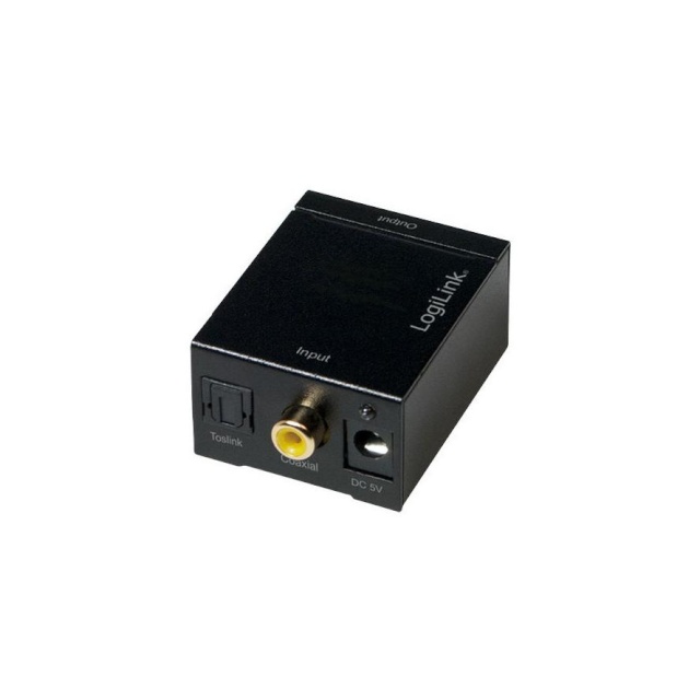 LogiLink audio konverter Digital -> Analog 3.5mm, SPDIF, COAX