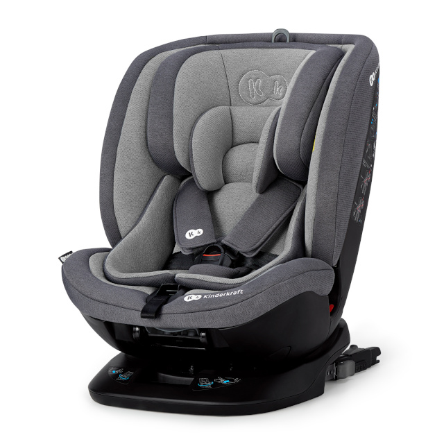 KINDERKRAFT turvatool 9-36kg XPEDITION (ISOFIX), hall, KCXPED00GRY0000