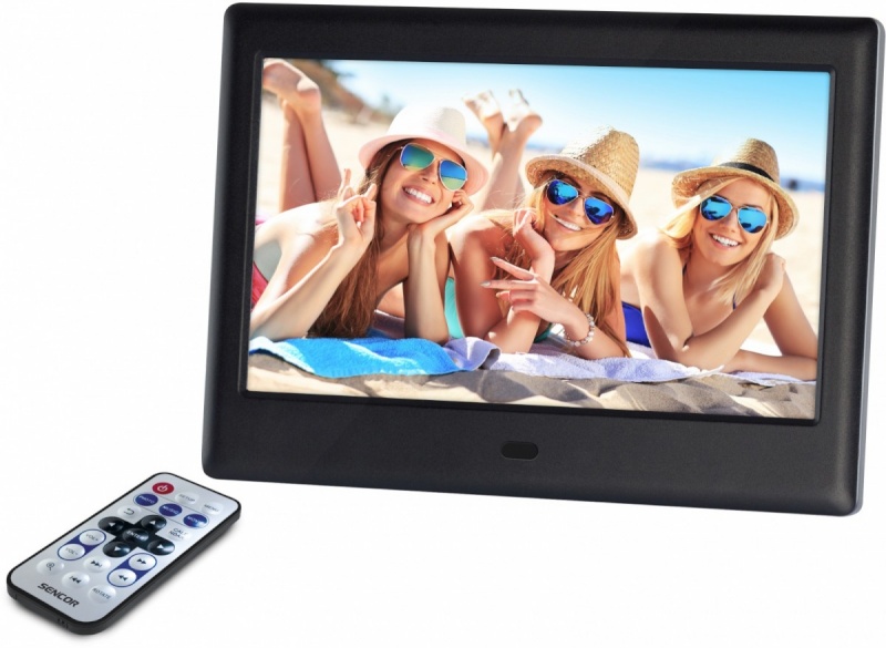 Sencor digitaalne pildiraam SDF 782BK 7.0", must