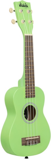 Kala ukulele Ukadelic Grasshopper Soprano Ukulele, heleroheline