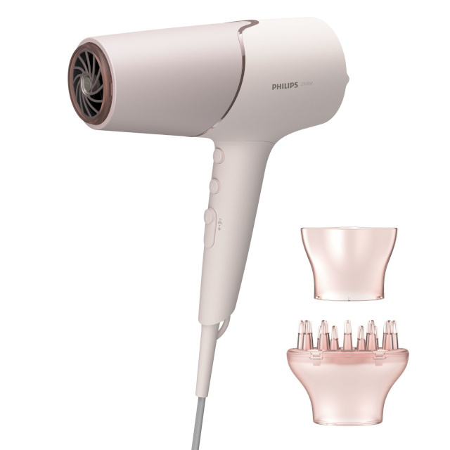 Philips föön BHD530/00 Series 5000 Hair Dryer, roosa