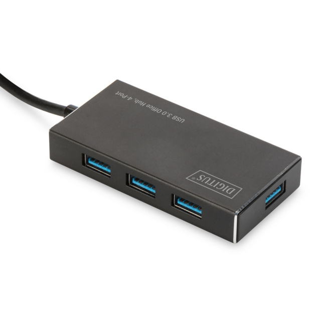 Digitus USB-jaotur USB 3.0 Office Hub 4-Port 5V/2A Power Supply