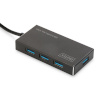Digitus USB-jaotur USB 3.0 Office Hub 4-Port 5V/2A Power Supply