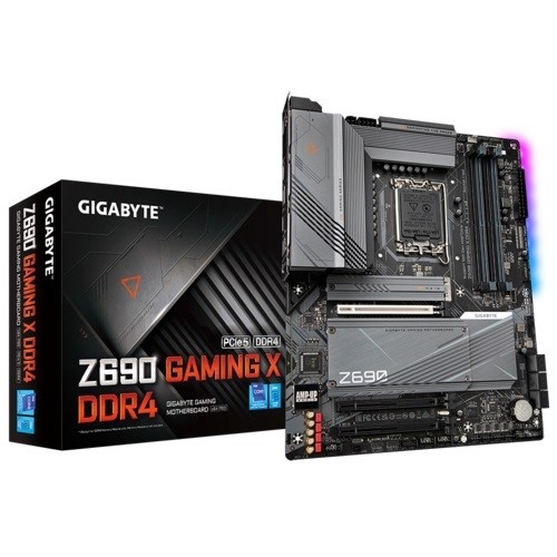 Gigabyte emaplaat Z690 GAMING X, Intel, LGA1700, DDR4, ATX
