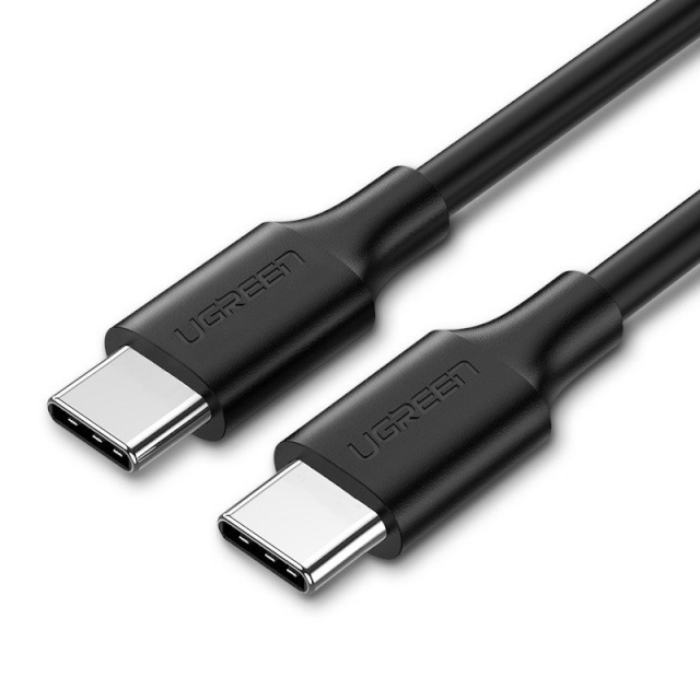 UGREEN laadimiskaabel US286 USB-C to USB-C, 2m (must)