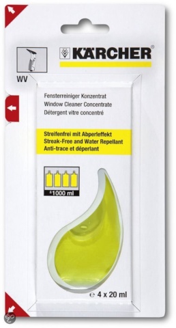 Kärcher aknapuhastusvahend kontsentraat 4x20ml