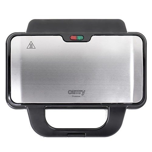 Camry võileivagrill CR 3054 Sandwich Maker XL, must/roostevaba teras