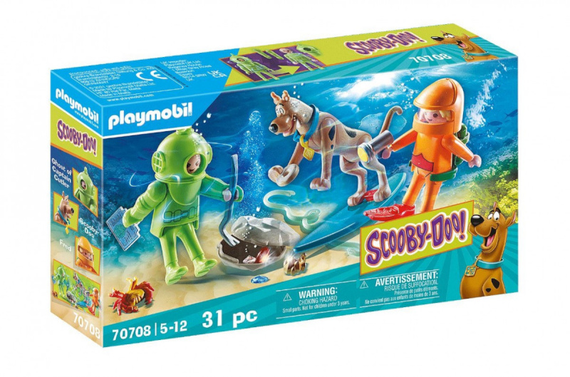 Playmobil klotsid Scooby-Doo Adventure With Ghost Diver 70708
