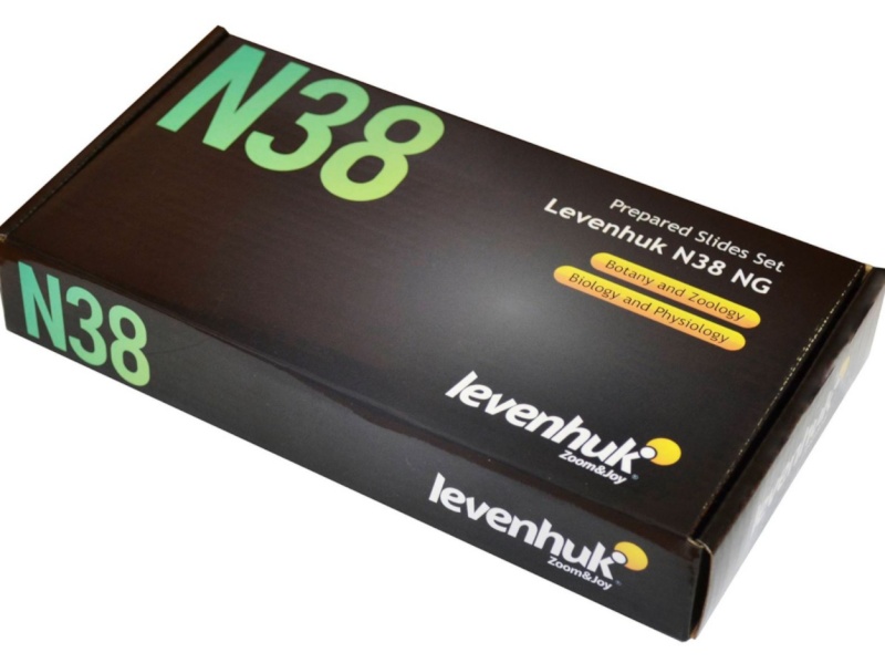 Levenhuk mikroskoop Levenhuk N38 NG Prepared Slides Set