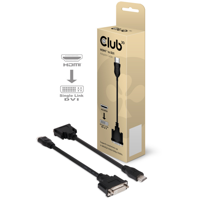 Club3D adapter HDMI -> DVI Single Link Passive 