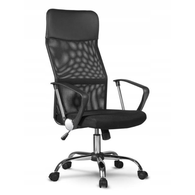 TOP E SHOP töötool NEMO must office/computer chair Padded seat Mesh backrest
