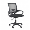 TOP E SHOP töötool MORIS must office/computer chair Padded seat Mesh backrest