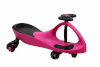 Hot Hit ride on gravitational Swing Car model 8097 Kauczukowe wheels LED pink-must