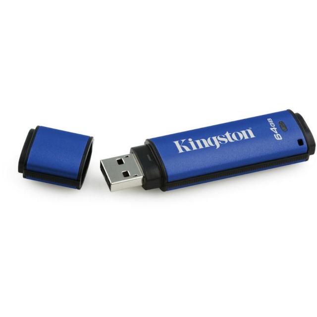 Kingston mälupulk USB Stick 64GB DataTraveler Vault Privacy 3.0
