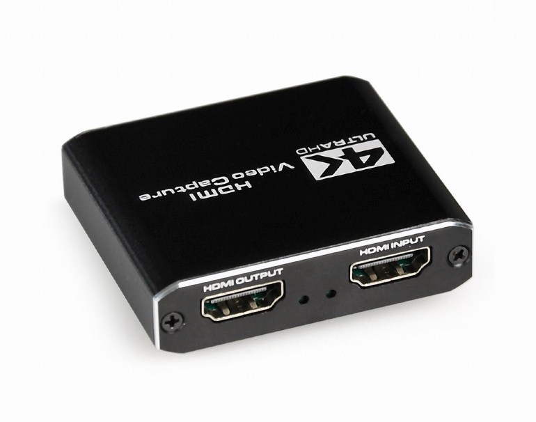 Gembird dokk Gembird USB HDMI Grabber 4K Pass-Through HDMI