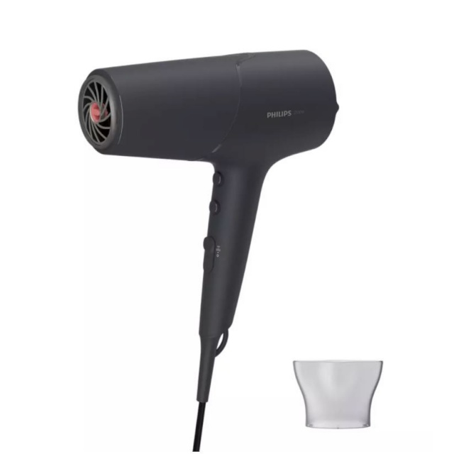 Philips föön BHD504/00 Series 5000 Hair Dryer, must