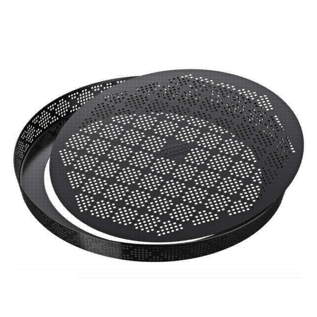 KAISER küpsetusvorm Pizza-Quichemold CrispTec 28cm coated, perforated