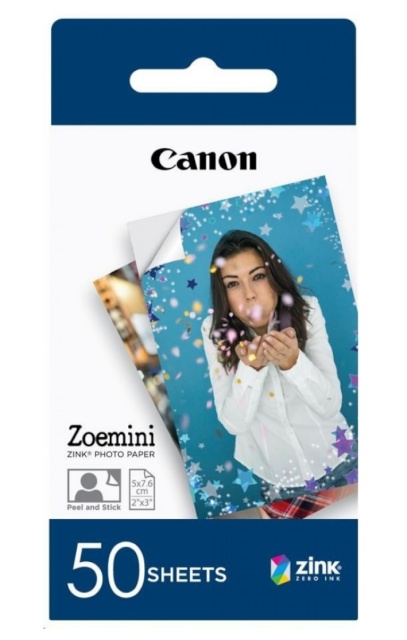 Canon fotopaber Zink ZP-2030 (5x7.6cm) 50 lehte