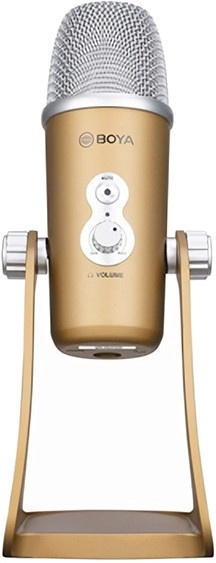 Boya mikrofon BY-PM700G USB, kuldne