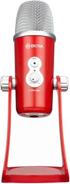 Boya mikrofon BY-PM700R USB, punane