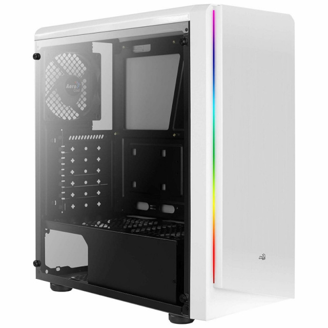 Aerocool korpus Rift White must ATX