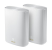Asus ruuter ZenWiFi AX Hybrid (XP4) (2pk valge) 802.11ax, 574+1201 Mbit/s, Ethernet LAN (RJ-45) ports 2, Mesh Support Yes, MU-MiMO Yes, 1 x USB 3.0 Gen 1, valge