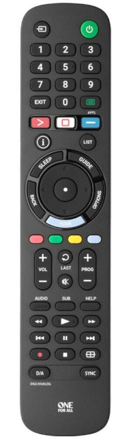 ONE For ALL universaalne pult Replacement Remote Control TV, Sony 2.0